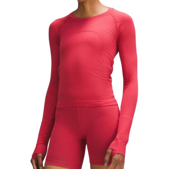 Lululemon  Swiftly Tech Long-Sleeve Shirt 2.0 *Race Length *Vintage Rose - Picture 1 of 8